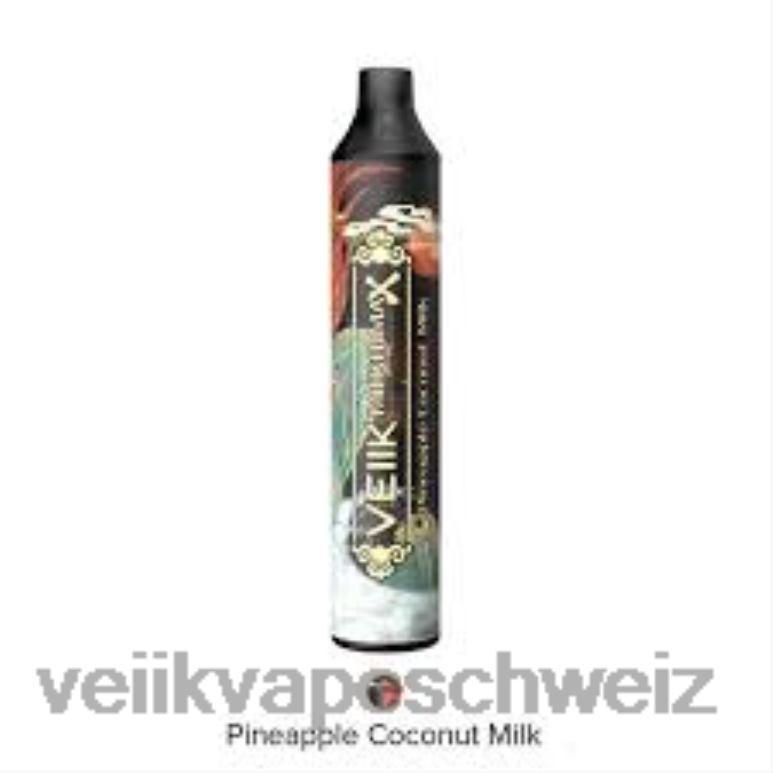 VEIIK Micko MAX Einweg-Vaporizer mit 1500 Zügen 842VL44 - VEIIK vape micko q Ananas-Kokosmilch