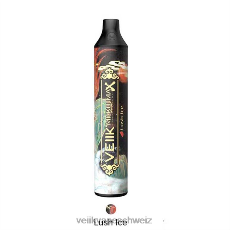 VEIIK Micko MAX Einweg-Vaporizer mit 1500 Zügen 842VL45 - VEIIK vape review üppiges Eis