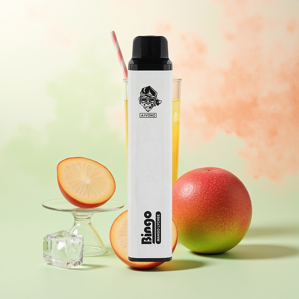 Aivono Aim Bingo 4000 Züge Mango Litschi Einweg-Vape Kompakt 1000mAh 10mL