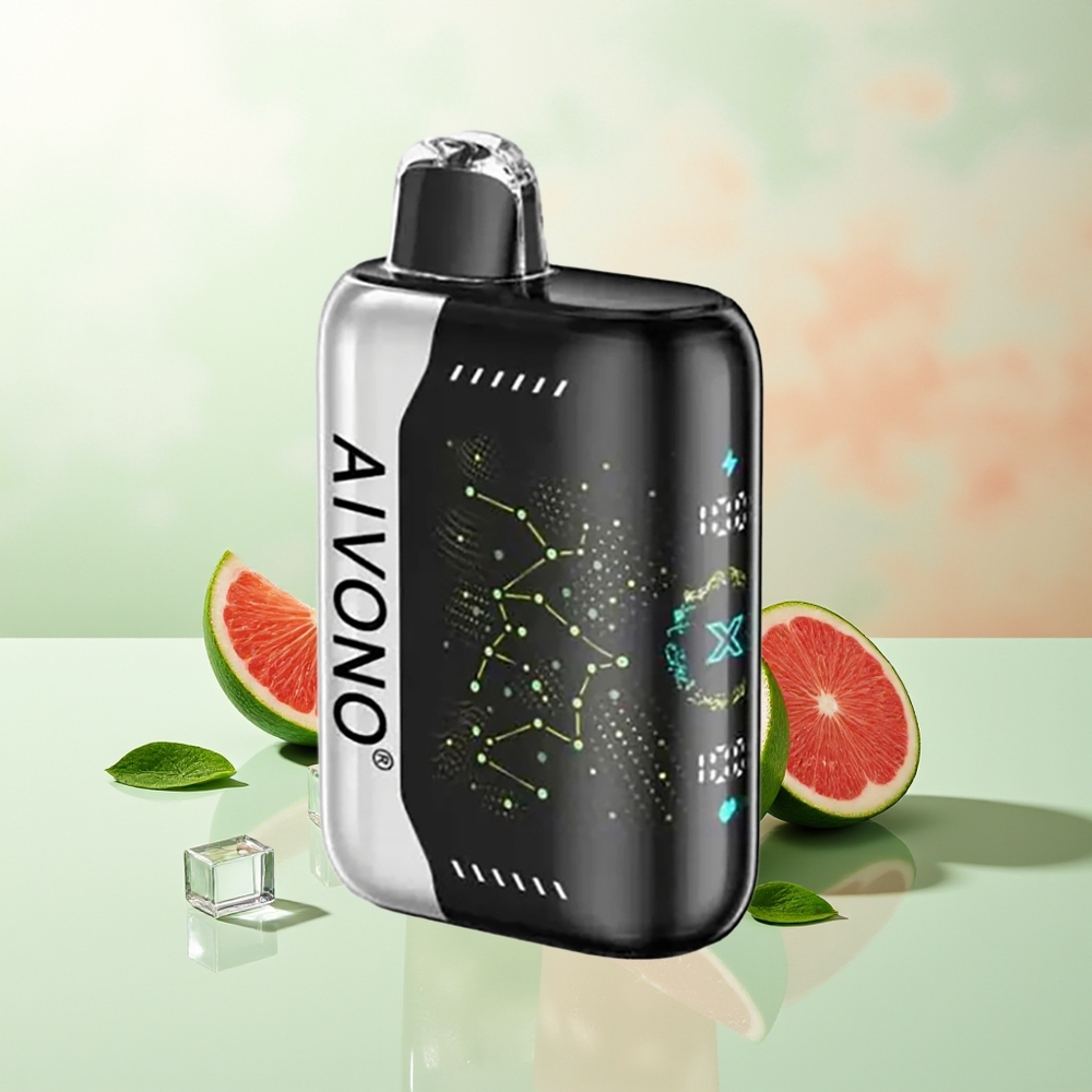 Aivono Aim Boom 25000 Züge Miami Minze 28ml 650mAh Mesh Coil Typ-C 90g