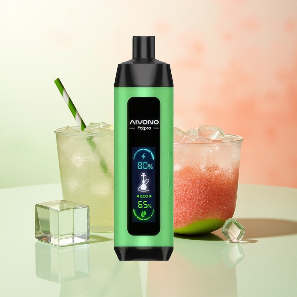 Aivono Aim Fatpro 22000 Zwei Apfel Rechargeable Dual Modes Mesh Coil