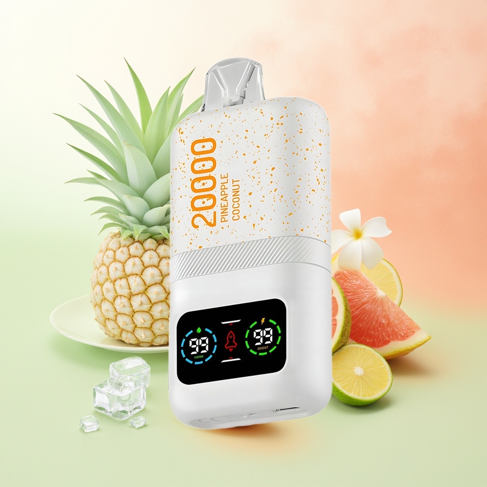 Aivono Aim Magic 20000 Züge Ananas Kokos Typ-C LCD Dual Mesh