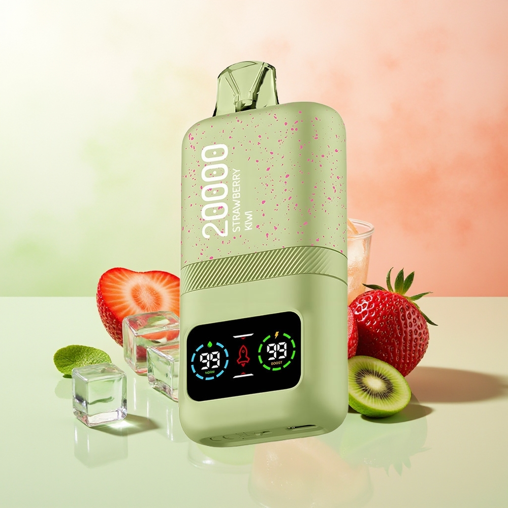 Aivono Aim Magic 20000 Züge Erdbeer-Kiwi Dual Mesh LCD Typ-C 600mAh
