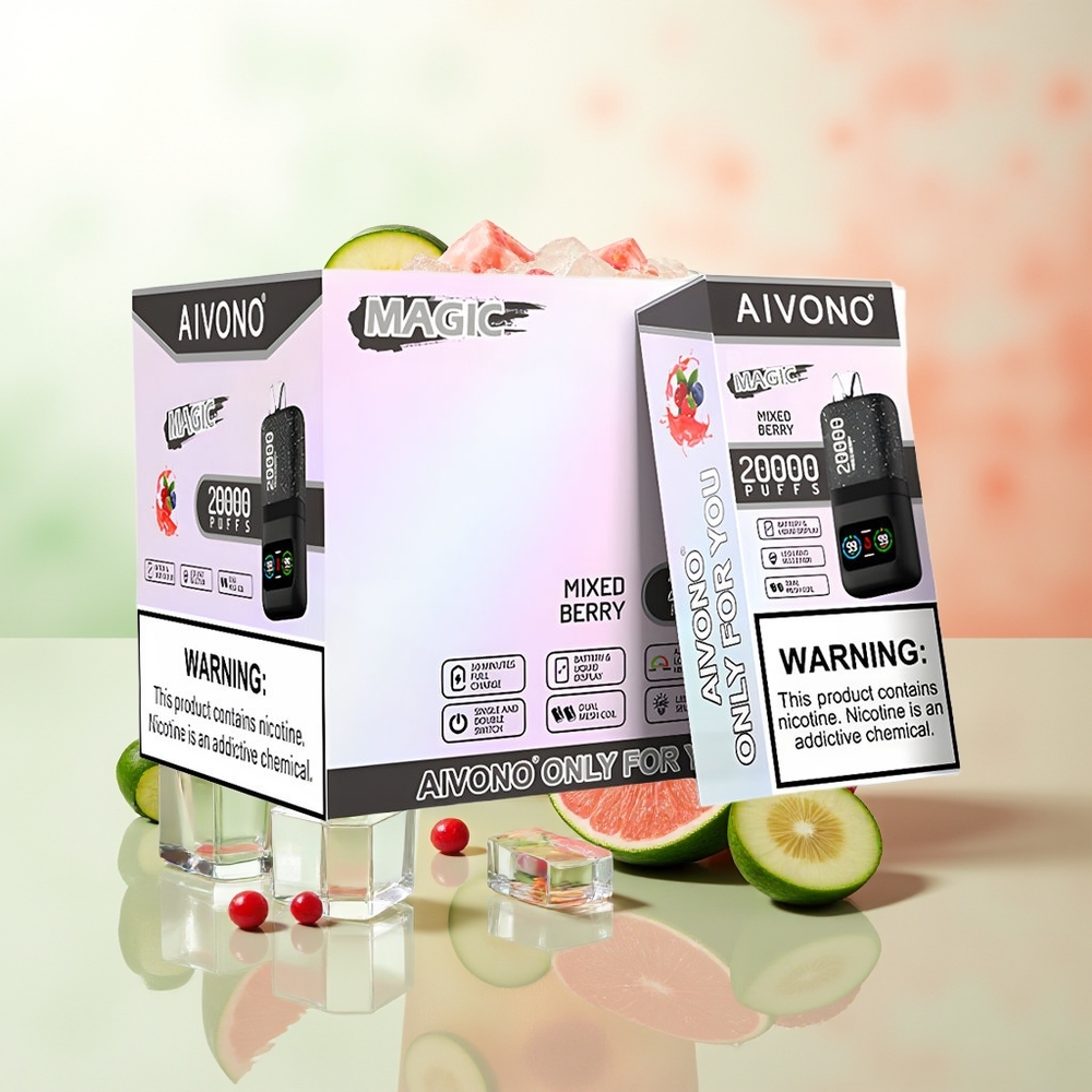 Aivono Aim Magic 20000 Züge Mischbeere Dual Mesh LCD Typ-C