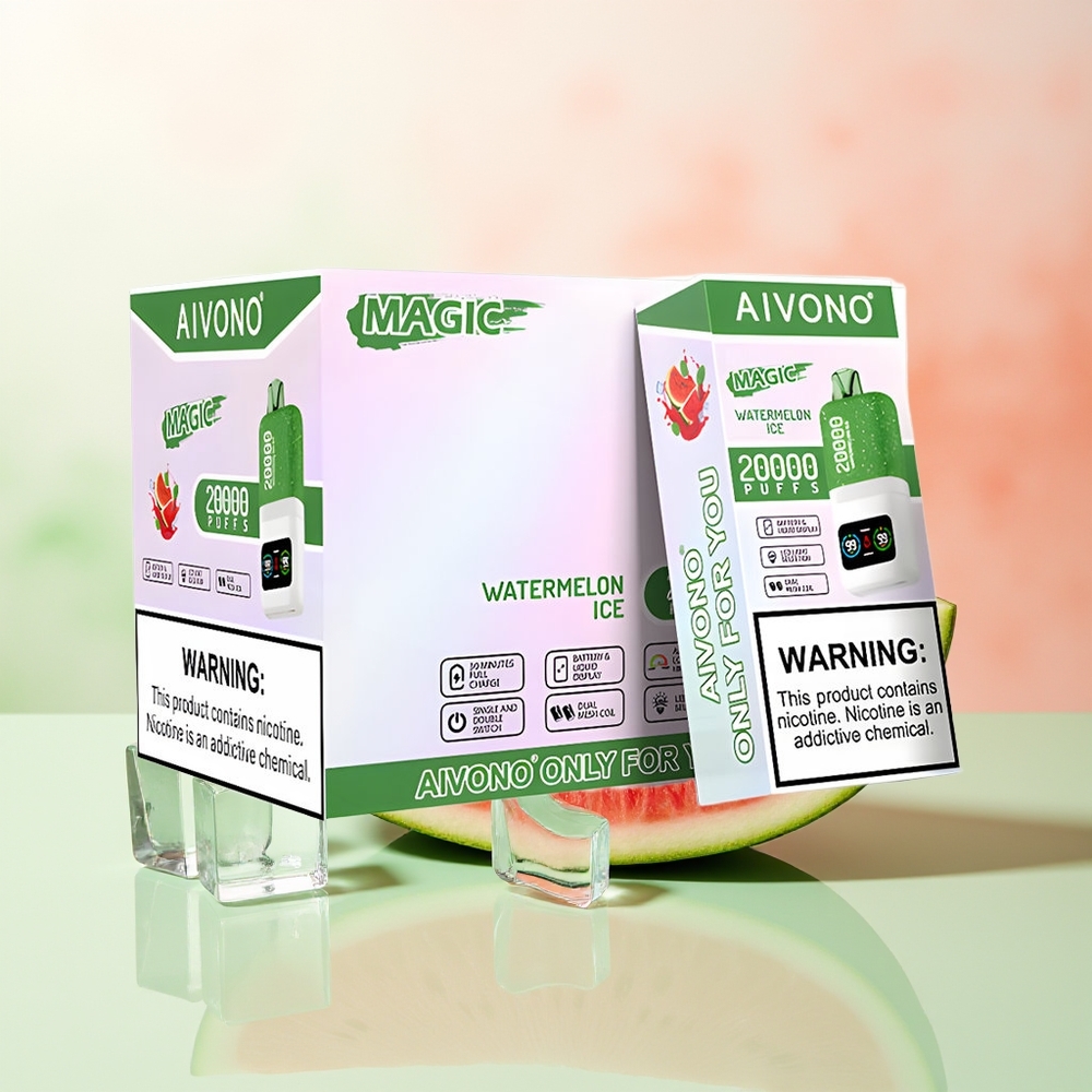Aivono Aim Magic 20000 Züge Wassermelone Eis LCD Typ-C
