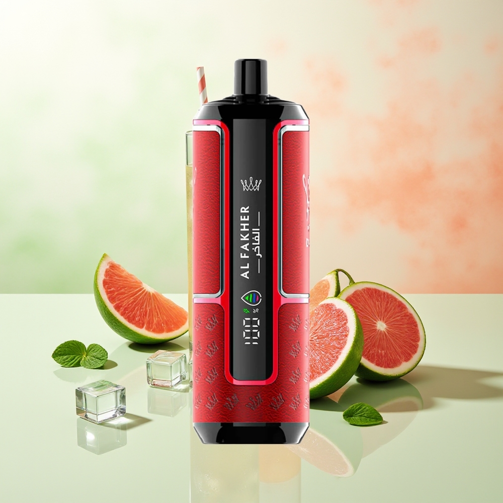 Al Fakher Crown Bar 15K Hypermax Wegwerf-Vape-Kit 22ml 600mAh Typ-C Port 6mg/ml DTL Kompakt Leicht