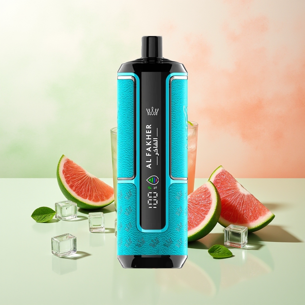 Al Fakher Crown Bar 15K Kaugummi Minze Hypermax Wegwerf-Vape-Kit