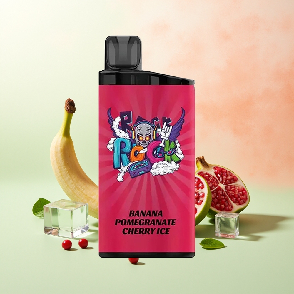 IGET Bar 3500 Züge Banane Granatapfel Kirsche Eis 1400 mAh Mesh Coil