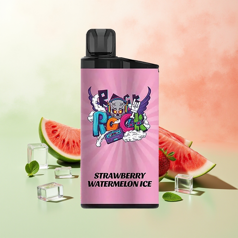 IGET Bar 3500 Züge Erdbeer-Wassermelone-Eis 1400 mAh Mesh Coil PC+ALU 78g