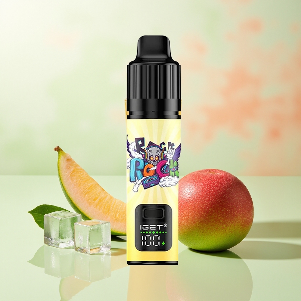 IGET BAR PLUS S3 POD 10000 ZÜGE MANGO MONSTER 5% NIKOTIN 18ML 1.0 OHM MESH 950 MAH
