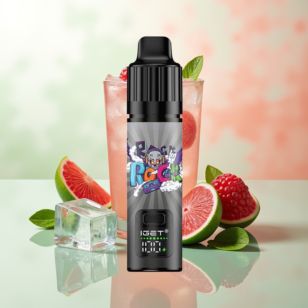 IGET BAR PLUS S3 POD 10000 ZÜGE SCHWARZBEERE EIS 18ML 5% NIKOTIN 950MAH