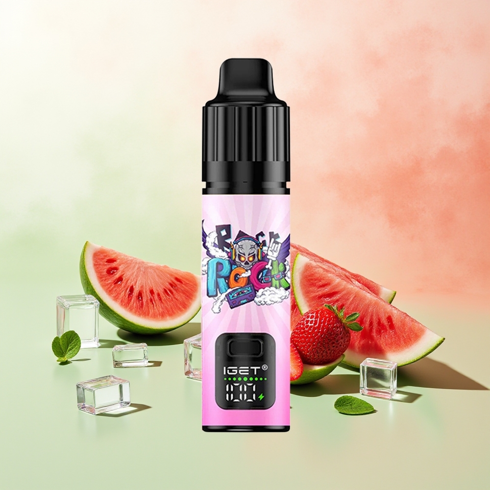 IGET BAR PLUS S3 POD 10000 Züge Erdbeer Wassermelone Eis 18ml 5% Nikotin 950mAh