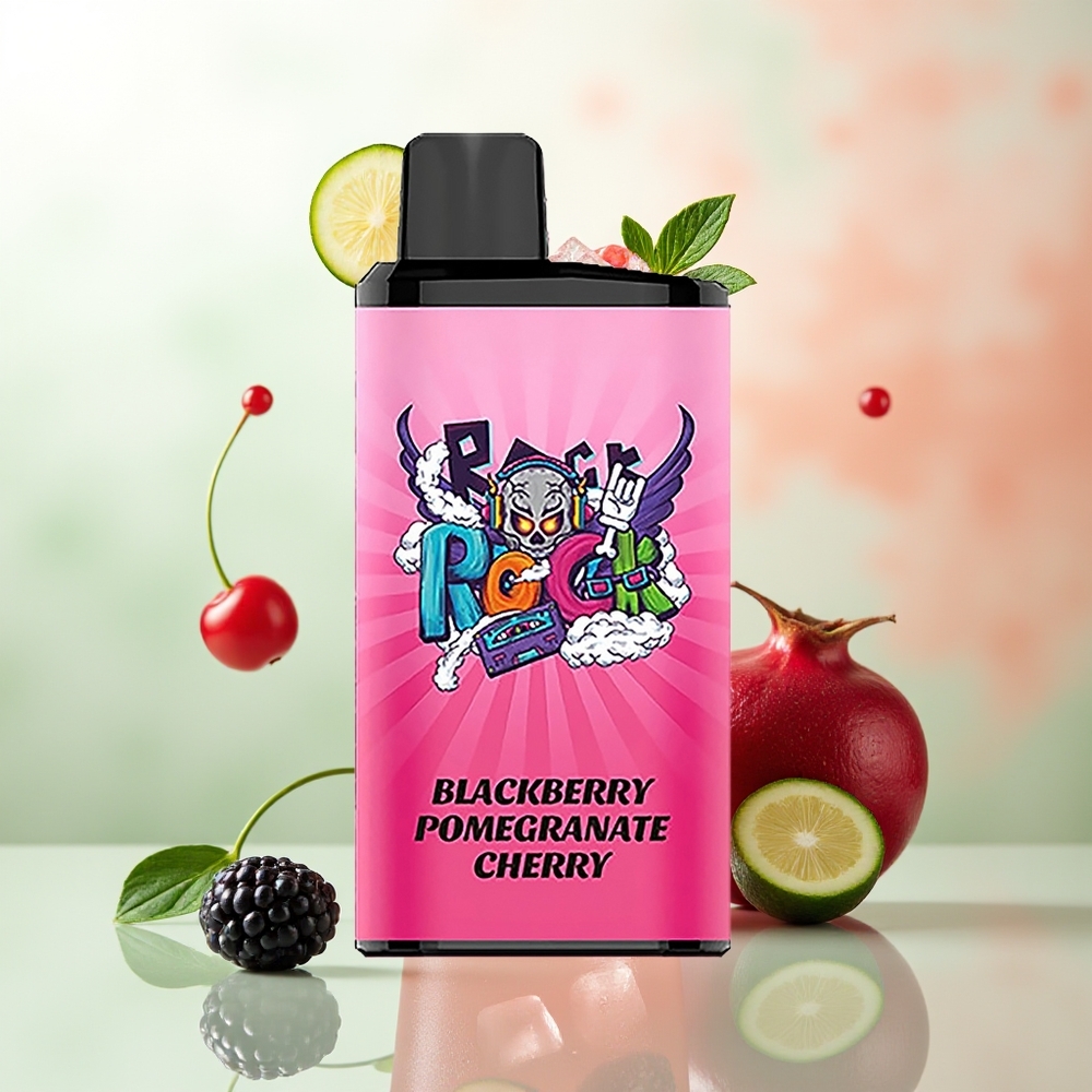 IGET Bar Pro 10000 Züge Brombeere Granatapfel Kirsche 44.1x22.5x96.5 mm 2000 mAh 1.2 Ohm Mesh Coil PC+ALU 93 g