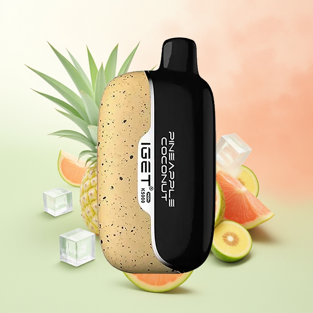 IGET Moon K5000 Züge Ananas Kokos PC-Mesh 1.35 Ohm