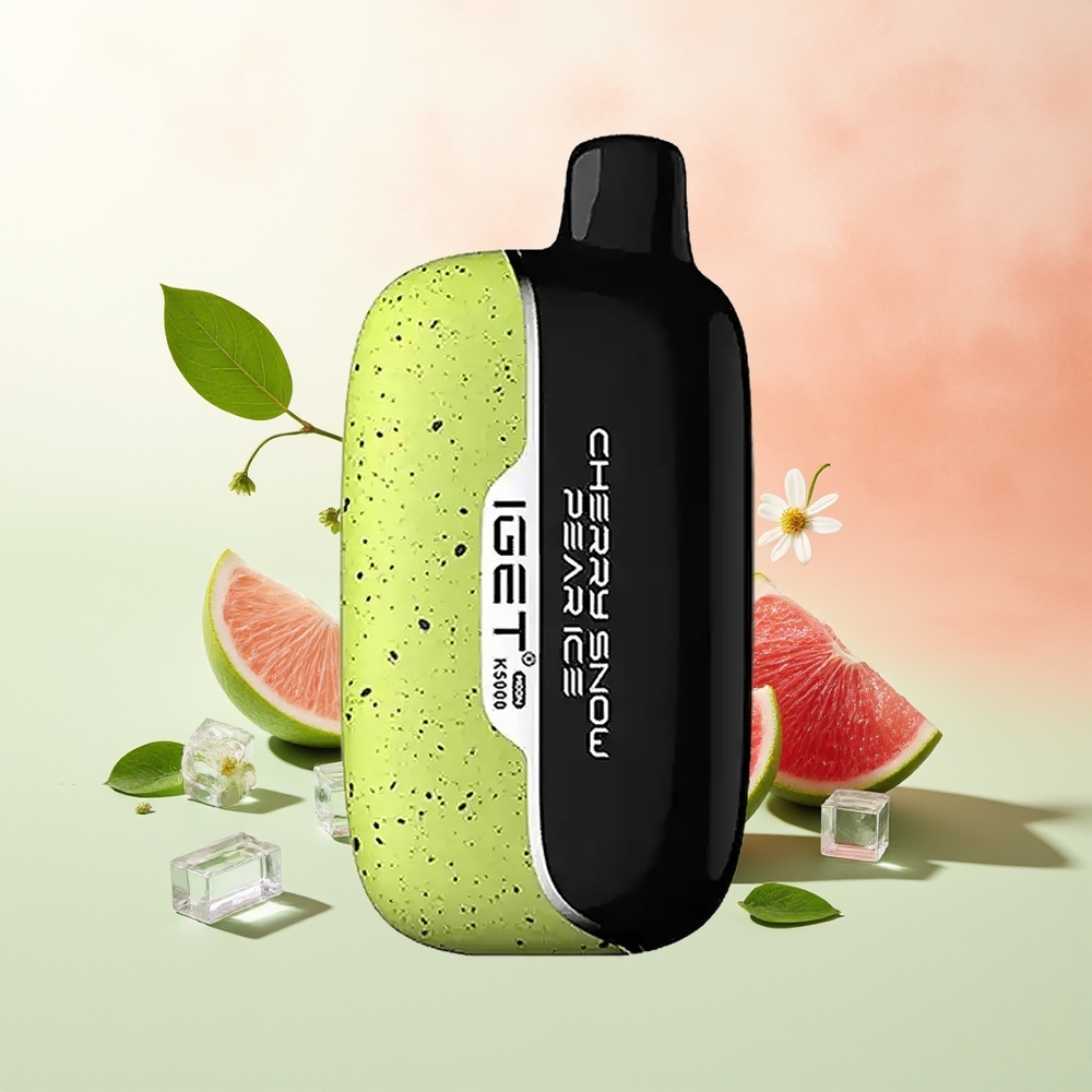 IGET Moon K5000 Züge Kirsch Schneebirne Eis PC Mesh 1.35 Ohm