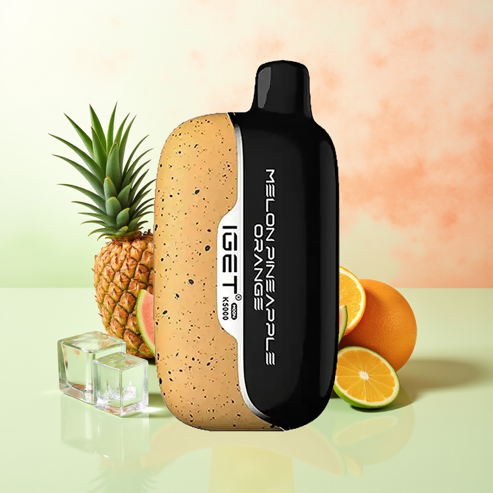 IGET Moon K5000 Züge Melone Ananas Orange PC Mesh 1.35 Ohm