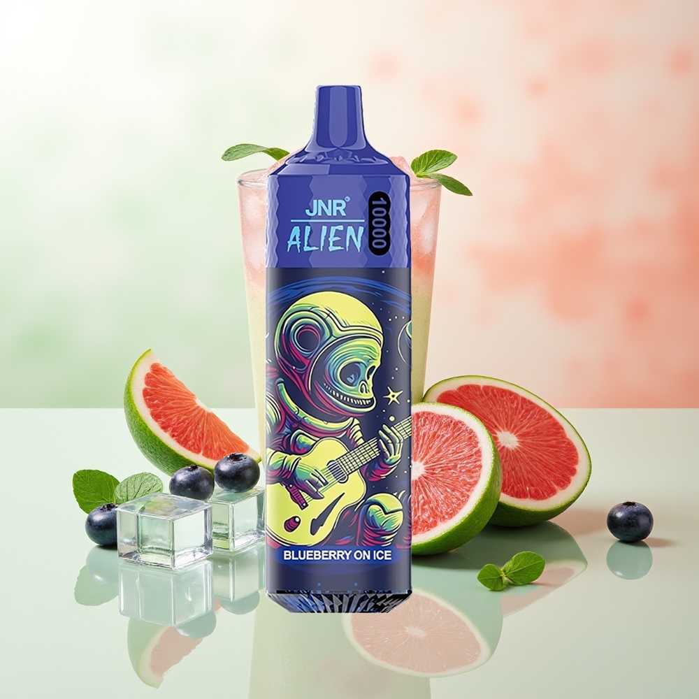 JNR Alien 10000 Züge Blaubeer Auf Eis RGB LED Sport Typ-C Schnellladung