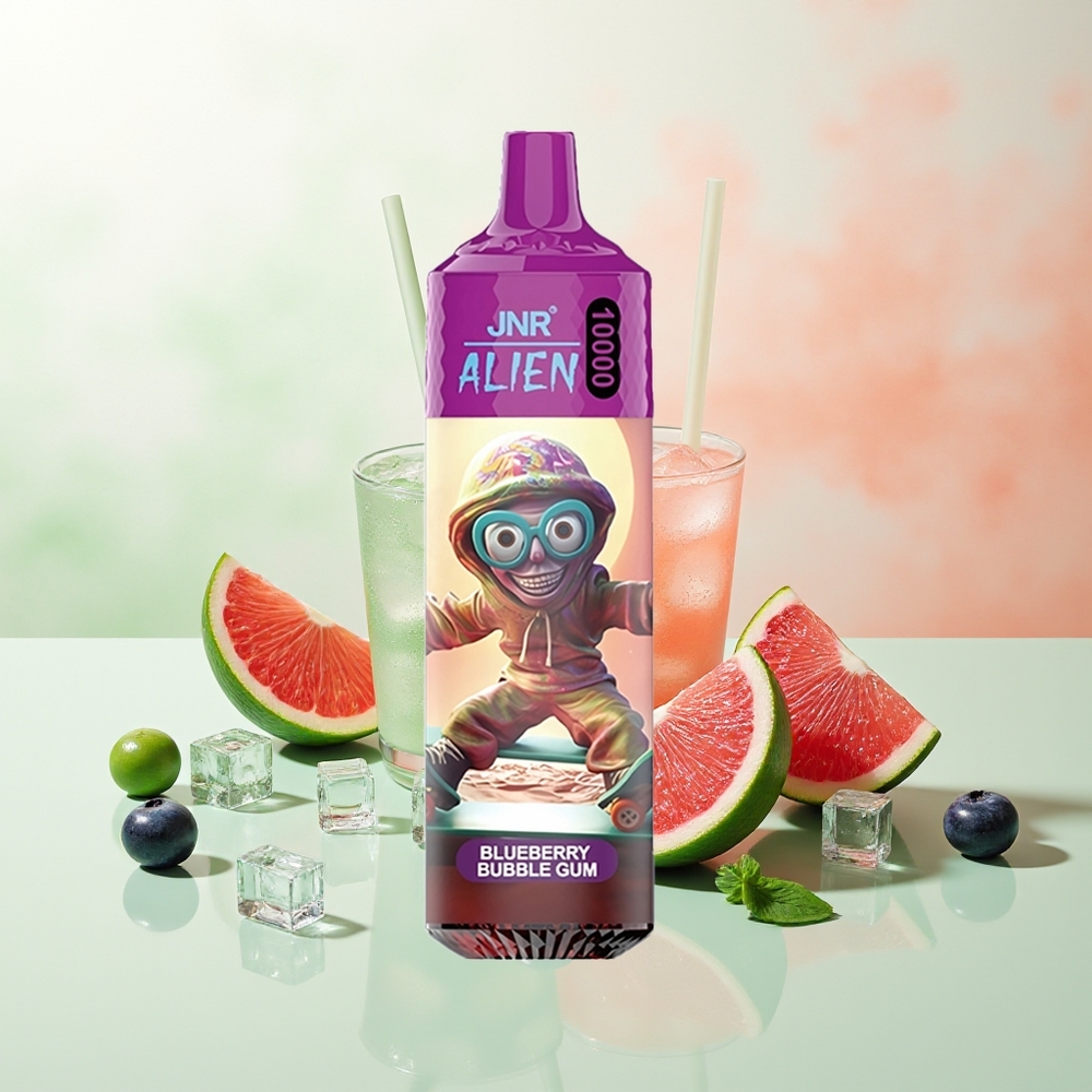 JNR Alien 10000 Züge Blaubeere Bubblegum Mesh LED Sport