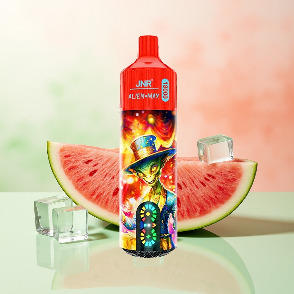 JNR Alien Max 18000 Züge Wassermelone Eis Smart LED Dual Mesh Typ-C 28ml
