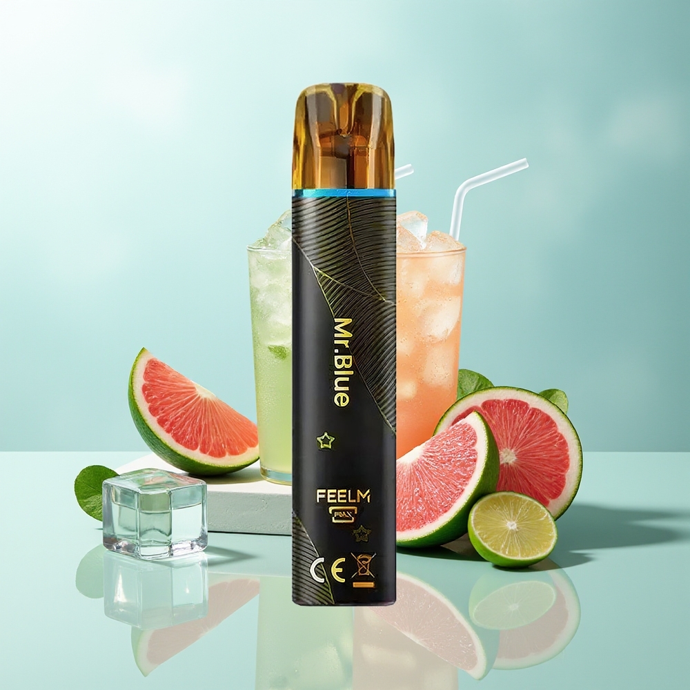 JNR Black&Golden 800 Puffs Blau Einweg-Vape TPD 550mAh 2ml 2%