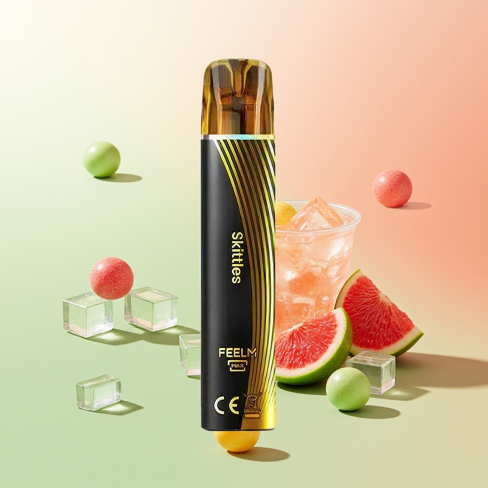 JNR Black&Golden 800 Puffs Einweg-Vape Skittles 550mAh 2ml 2%