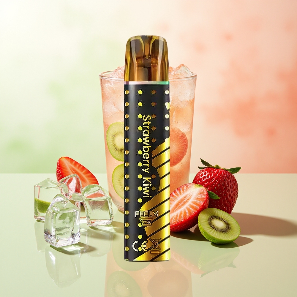 JNR Black&Golden 800 Puffs Erdbeere Kiwi 550mAh 2ml TPD 2%