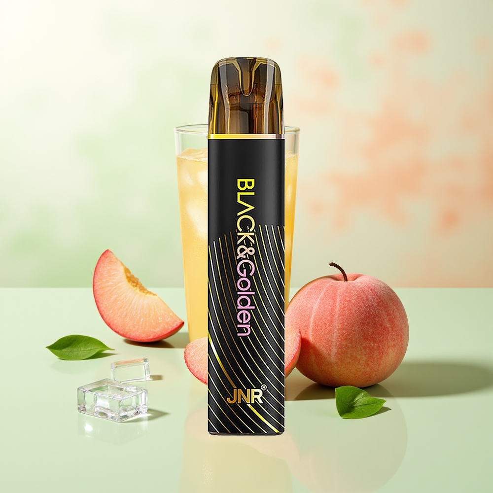 JNR Black&Golden 800 Puffs Pfirsich Mango 550mAh 2ml 2% TPD