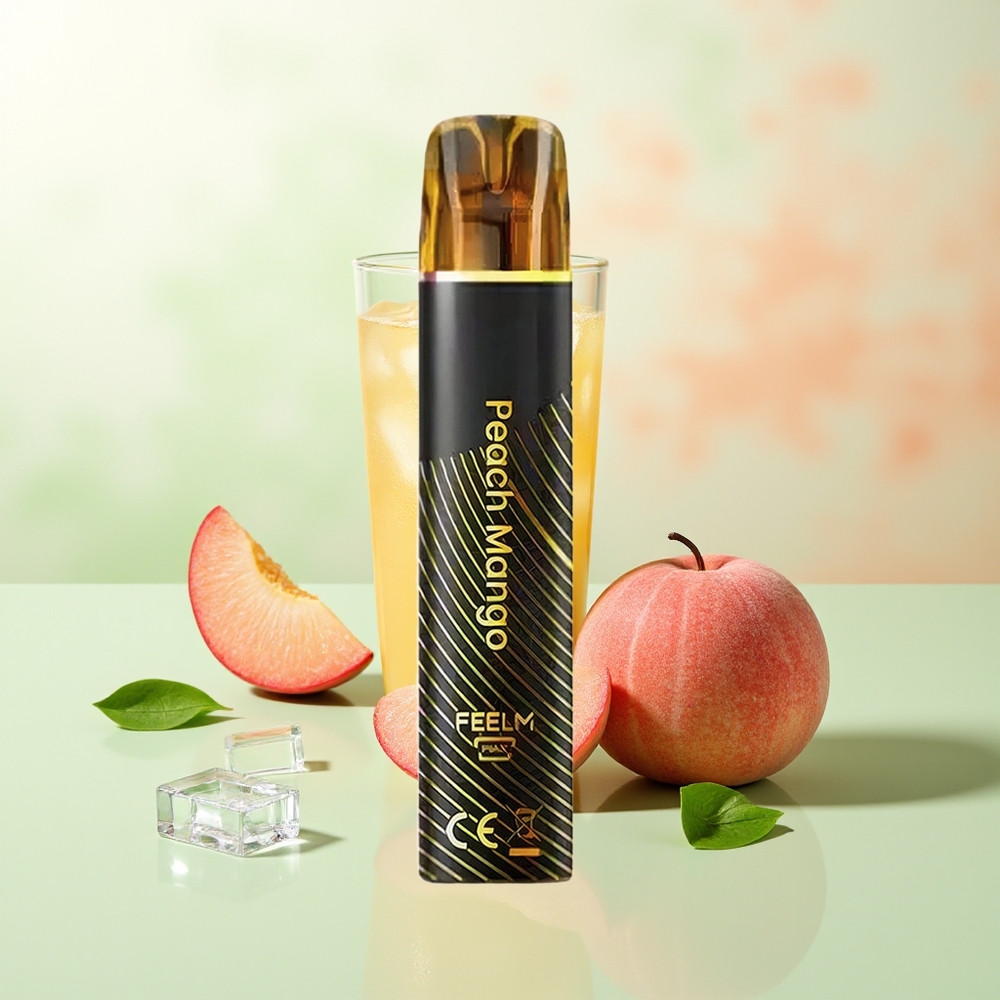 JNR Black&Golden 800 Puffs Pfirsich Mango 550mAh 2ml 2% TPD