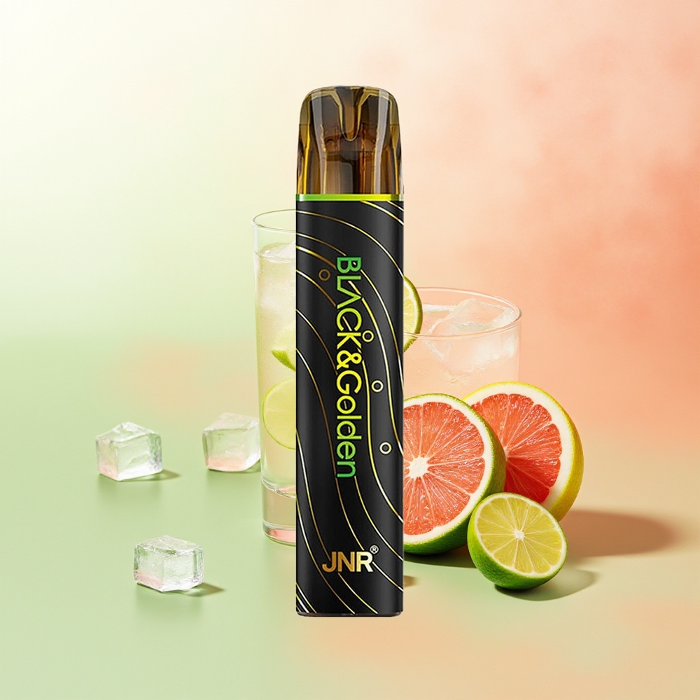 JNR Black&Golden 800 Züge Zitrone & Limette 550mAh 2ml TPD Nikotin 2%