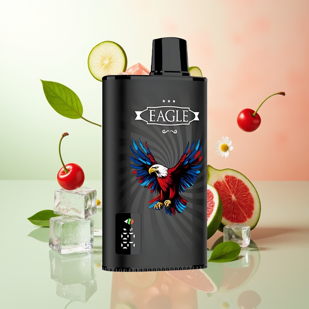 JNR EAGLE Smart 23000 Puffs Kirsch Cola Digital Mesh Airflow 25ml 2%