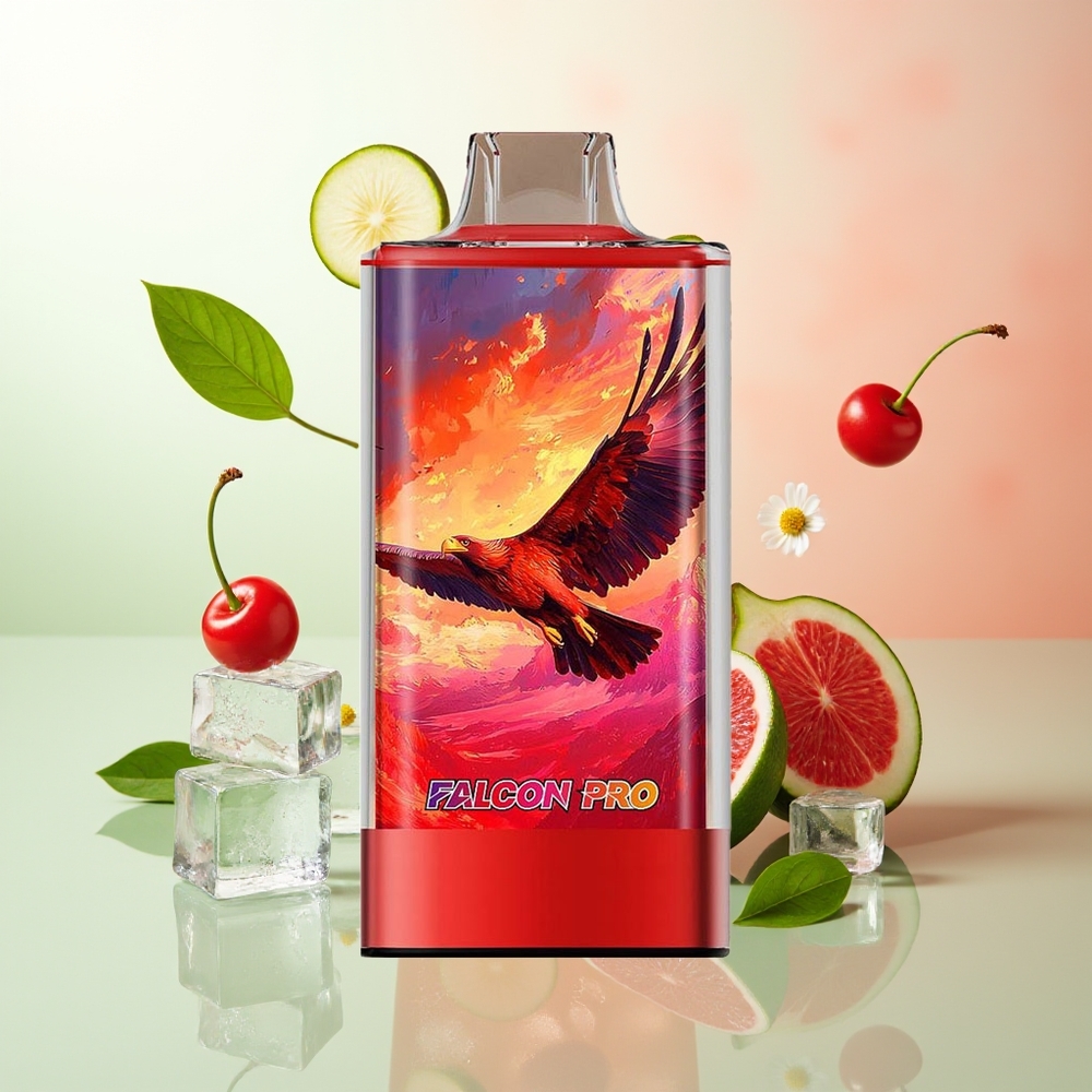 JNR Falcon Pro 28000 Doppelgitter Kirschcola Anzeige USB-C MTL