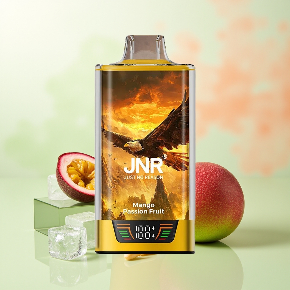 JNR Falcon Pro 28000 Mango-Maracuja 30ml 950mAh Dual Mesh Smart Display USB-C MTL