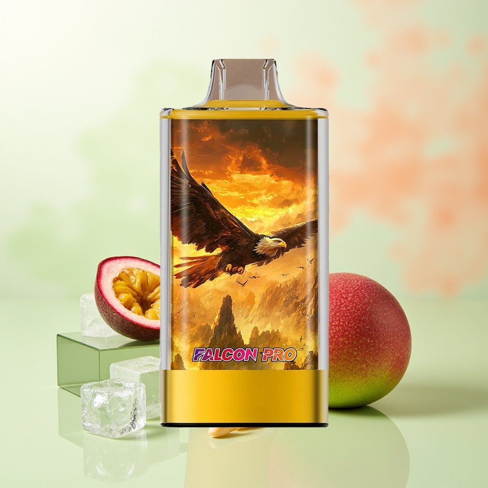 JNR Falcon Pro 28000 Mango-Maracuja 30ml 950mAh Dual Mesh Smart Display USB-C MTL