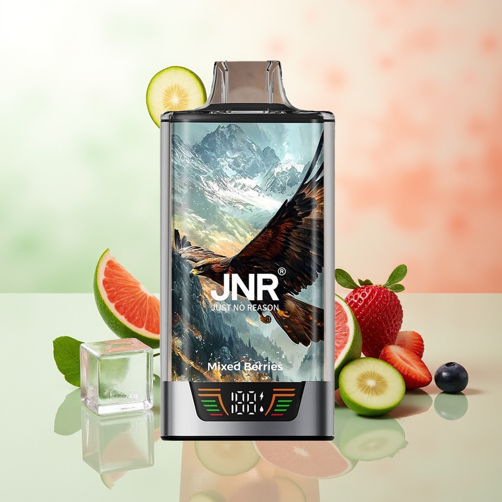 JNR Falcon Pro 28000 Mischbeeren 30ml 950mAh Smart Display Dual Mesh USB-C MTL