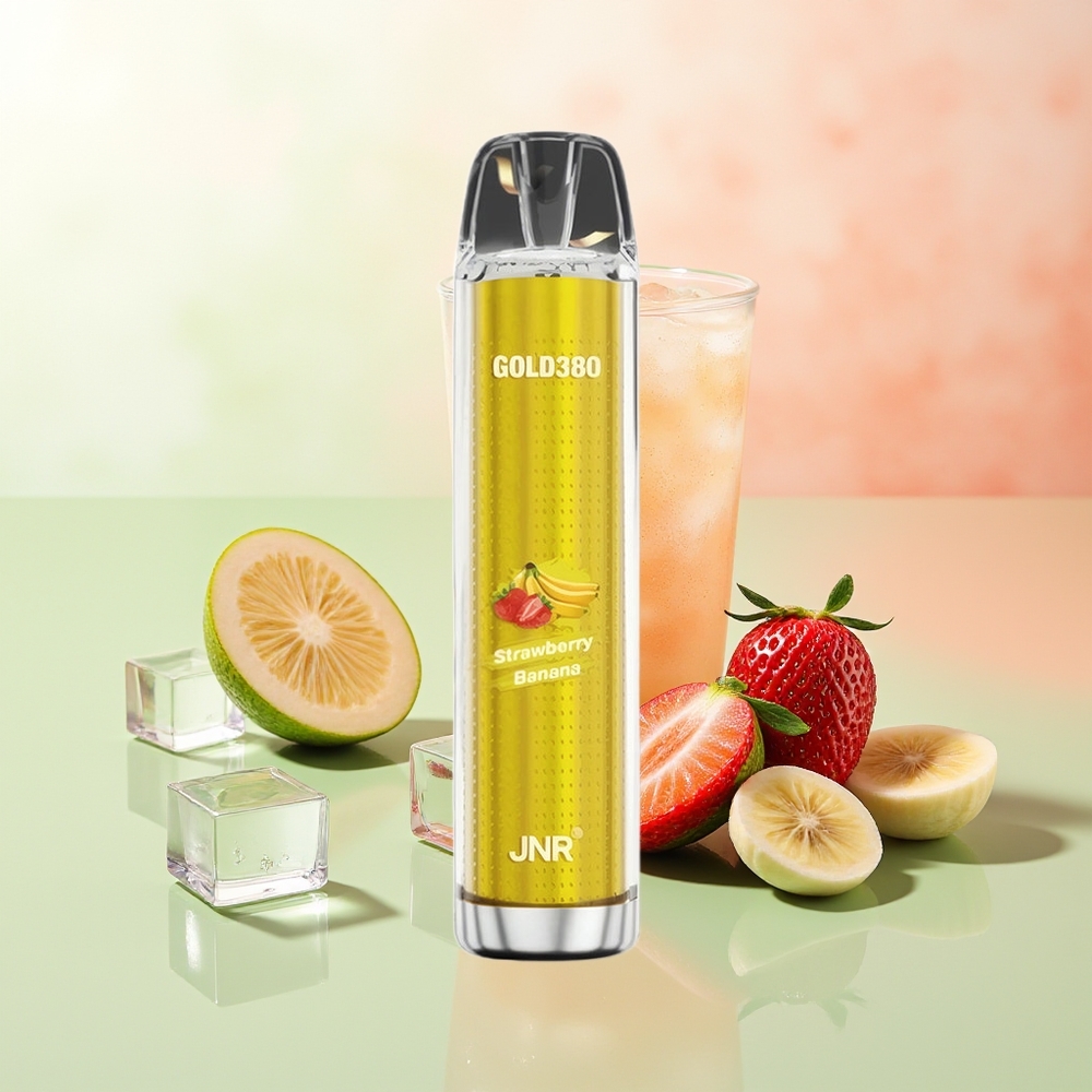 JNR Glod380 6000 Züge Erdbeer Banane 1500mAh 1.0ohm Mesh 13ml