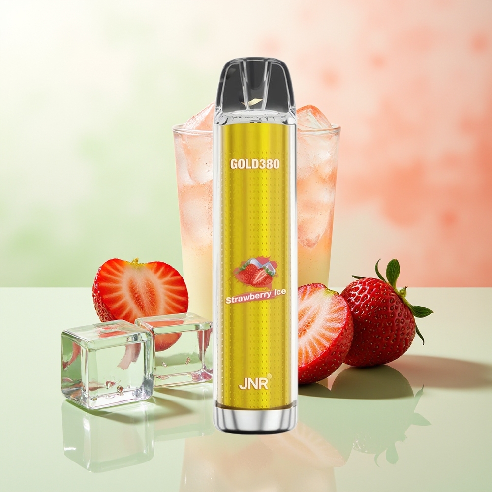 JNR Glod380 6000 Züge Erdbeer-Eis 1500mAh Mesh 13ml