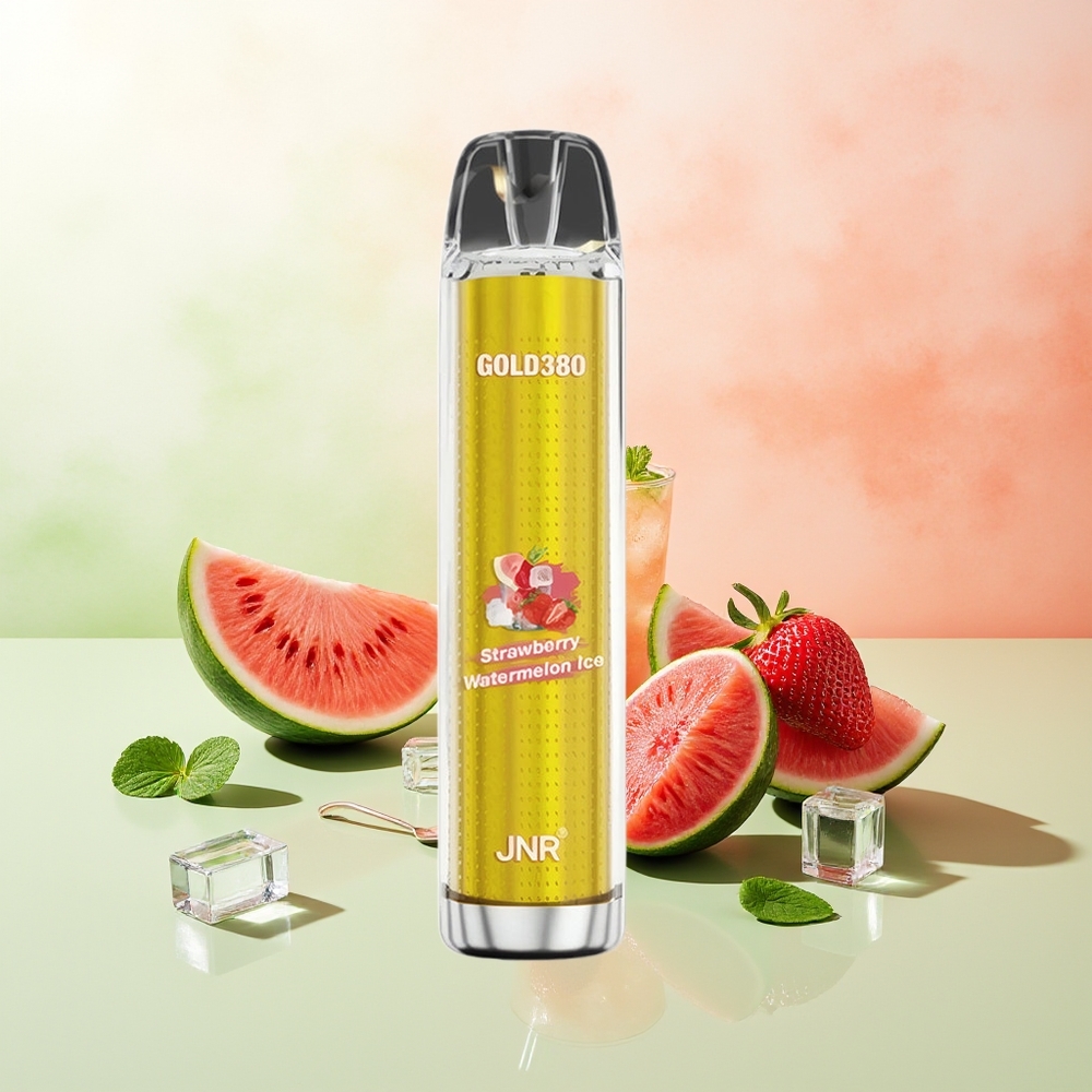 JNR Glod380 6000 Züge Erdbeer Wassermelone Eis 1500mAh 1.0ohm Mesh 13ml