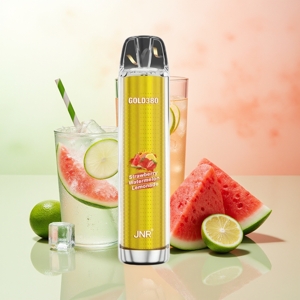 JNR Glod380 6000 Züge Erdbeer Wassermelone Limonade 1500mAh 1.0ohm Mesh 13ml