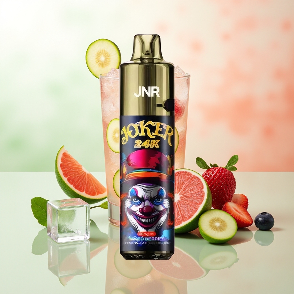 JNR Joker 24000 Züge Beerenmix Wiederbefüllbar 10ml 800mAh Typ-C