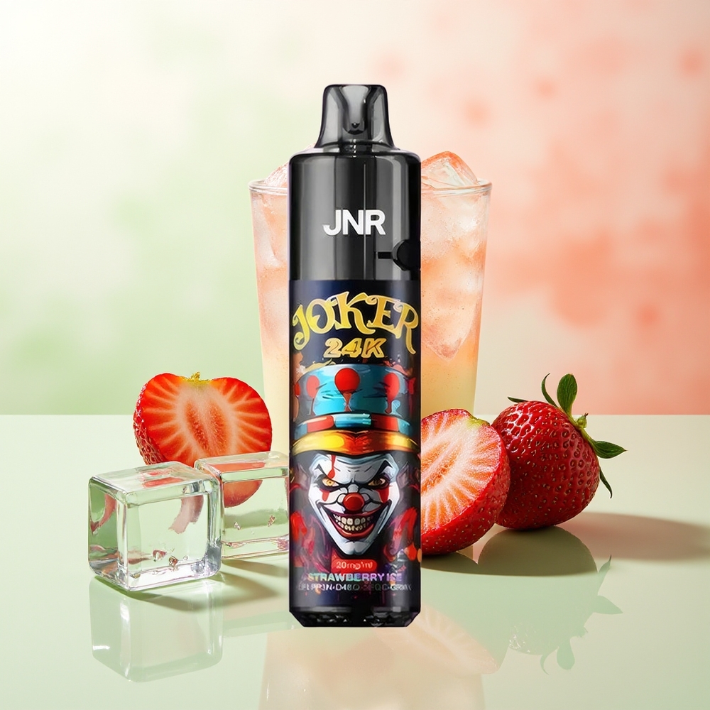 JNR Joker 24000 Züge Erdbeer-Eis 2+10ml Nachfüllbar 800mAh Typ-C