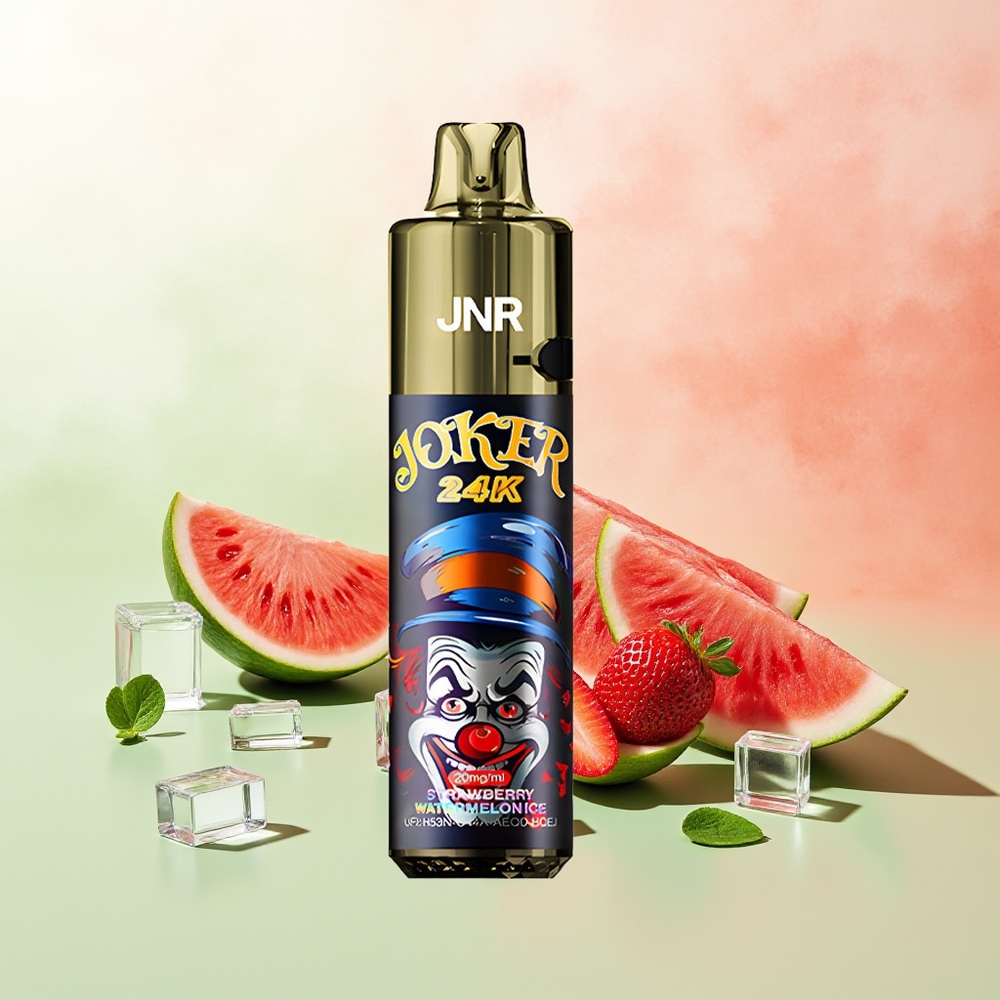 JNR Joker 24K Züge Erdbeer-Wassermelone-Eis Refillable Pod 800mAh Typ-C