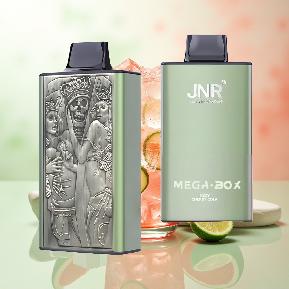 JNR Mega Box 25000 Züge Fizzy Kirsch-Cola Dual Mesh Typ-C