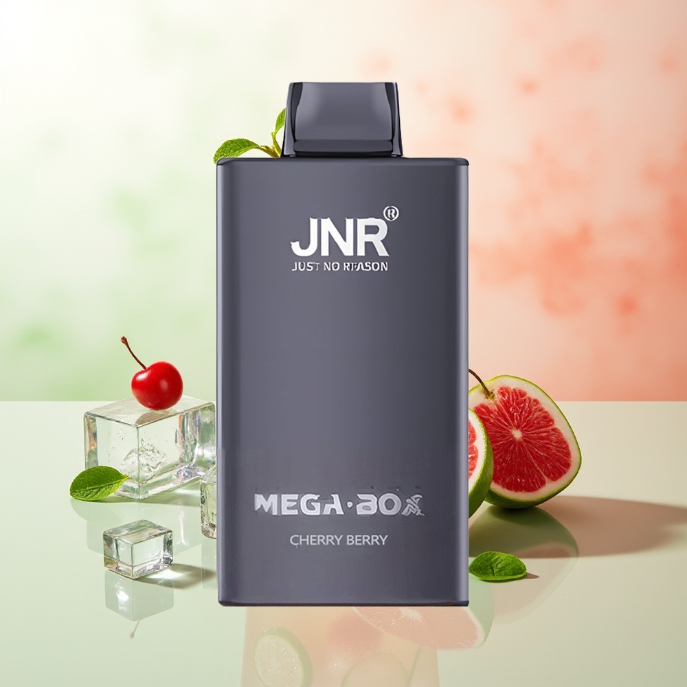 JNR Mega Box 25000 Züge Kirsch-Beere Doppel-Mesh & Doppelkern Typ-C