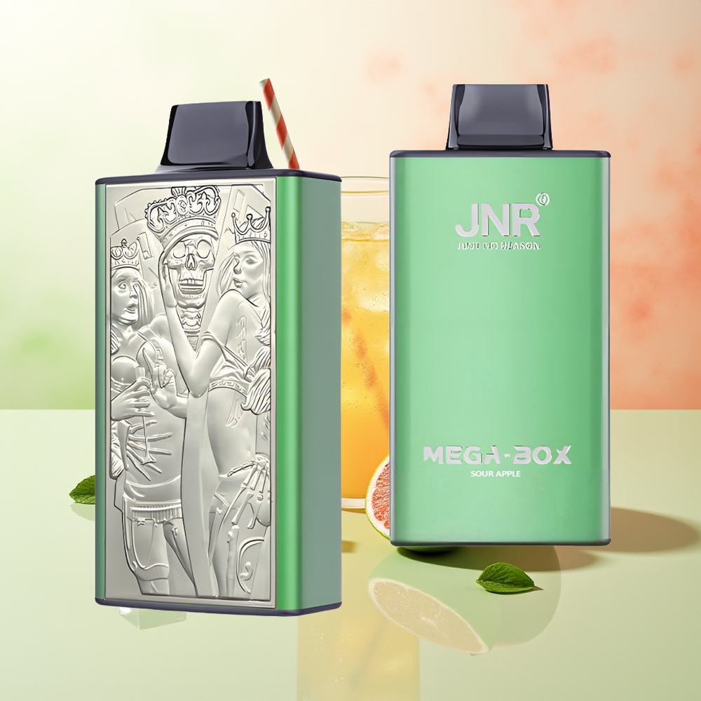 JNR Mega Box 25000 Züge Sauerkirsche Dual Mesh Coil Typ-C Schnellladung