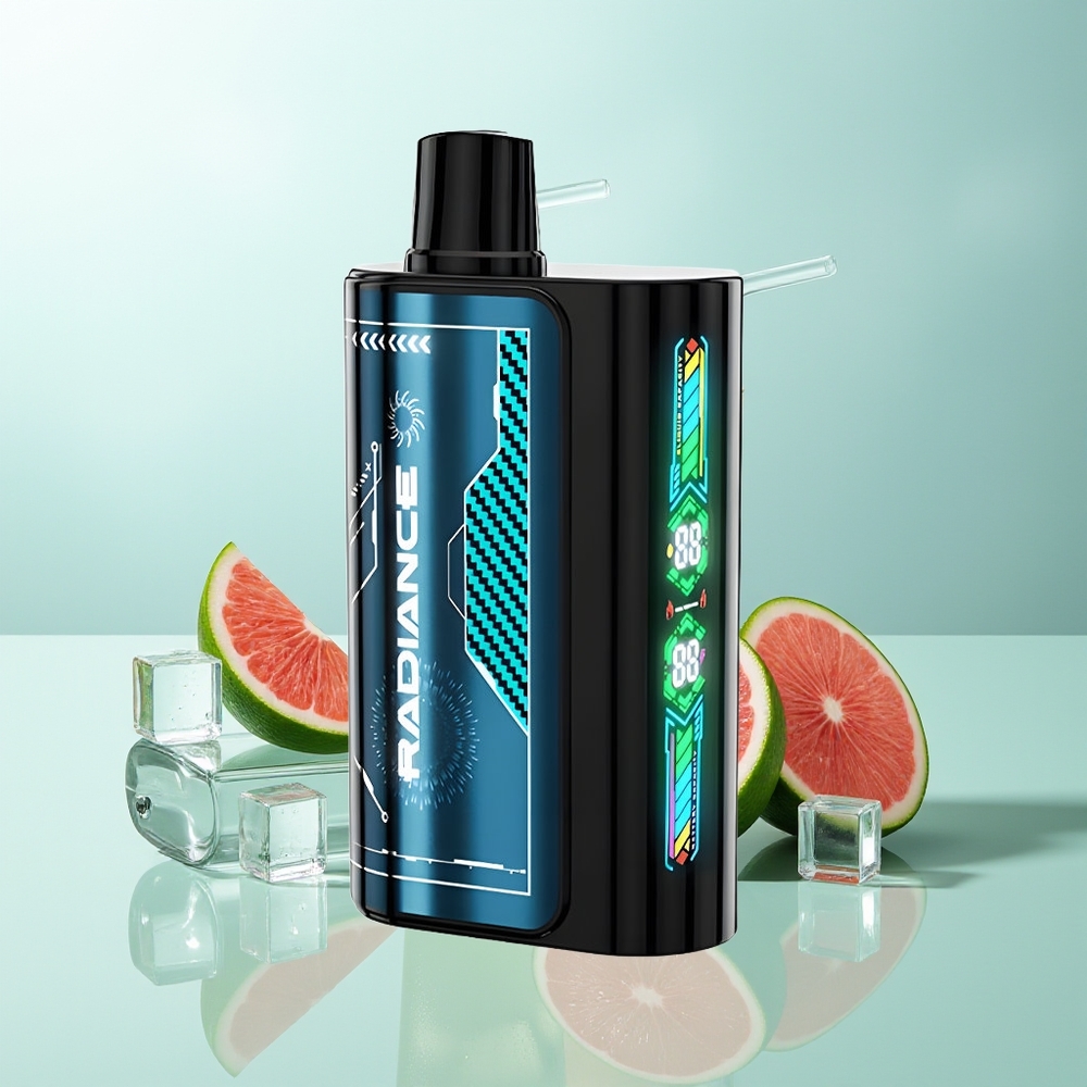 JNR Radiance 31000 Züge Blaue Himbeere Eis Dual Mesh 28ml Typ-C