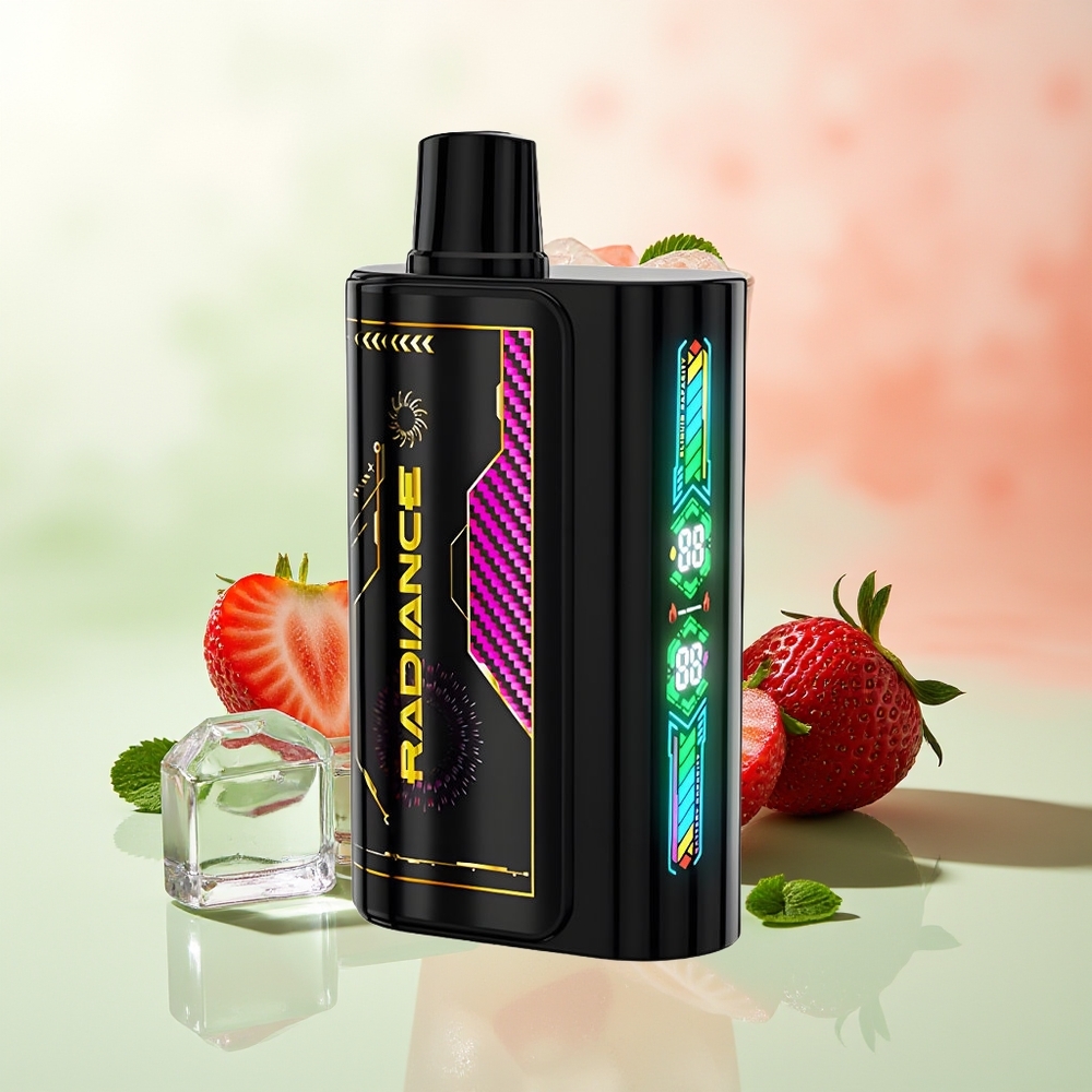 JNR Radiance 31000 Züge Erdbeer-Eis Doppel-Mesh Typ-C 950mAh 28ml 2%