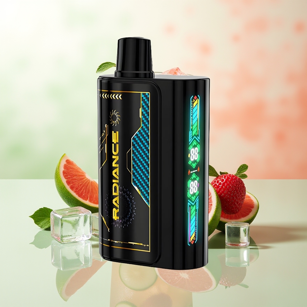 JNR Radiance 31000 Züge Mischbeeren Einweg-Vape Typ-C Dual Mesh Coil 28ml 2% Nikotin