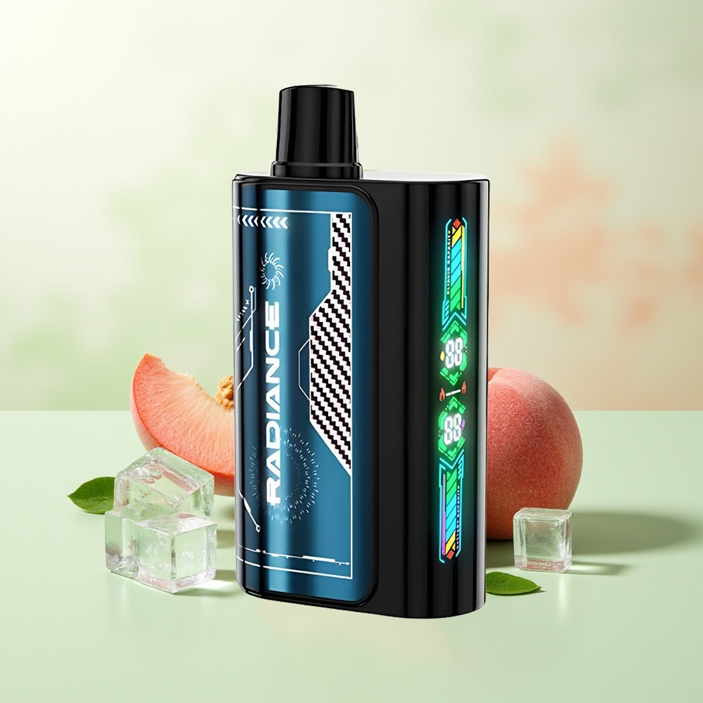 JNR Radiance 31000 Züge Sommer Pfirsich Eis 28ml Dual Mesh Smart Screen 950mAh Typ-C 2%