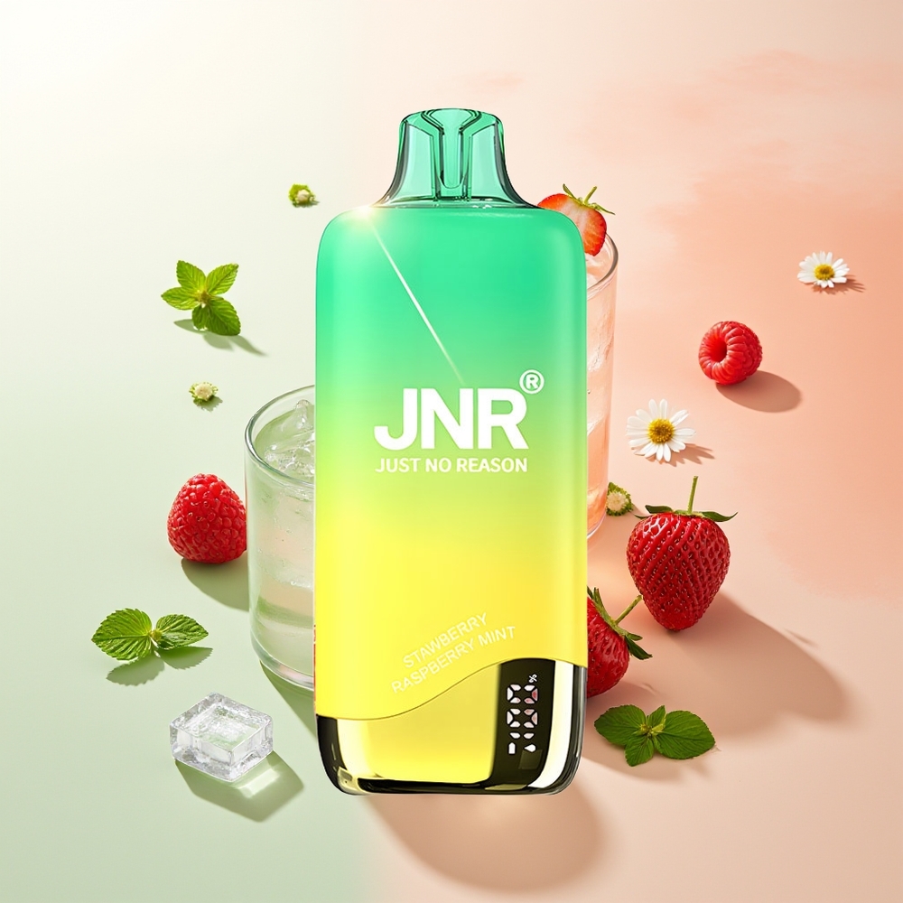 JNR Rainbow 10500 Züge Erdbeere Himbeere Minze 600mAh 18ml Mesh 0,8ohm USB-C