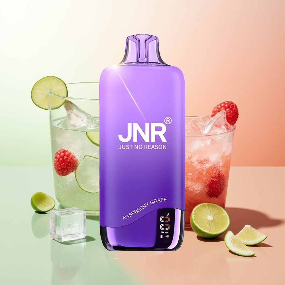 JNR Rainbow 10500 Züge Himbeere Traube 600mAh 18ml Mesh 0,8ohm USB-C